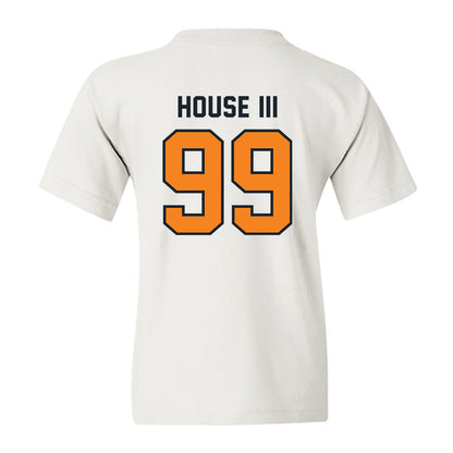 Tennessee - NCAA Football : Charles House III - Third Saturday White Youth T-Shirt-1