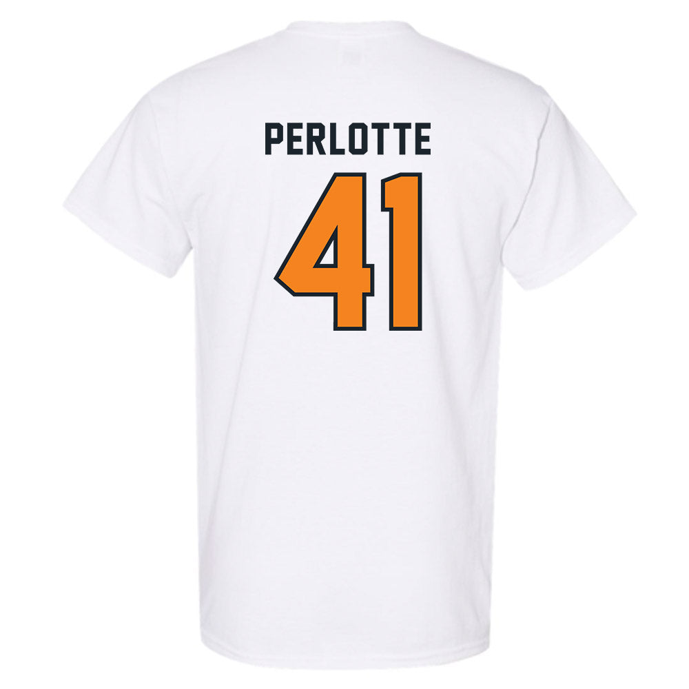 Tennessee - NCAA Football : Jadon Perlotte - Third Saturday White T-Shirt-1