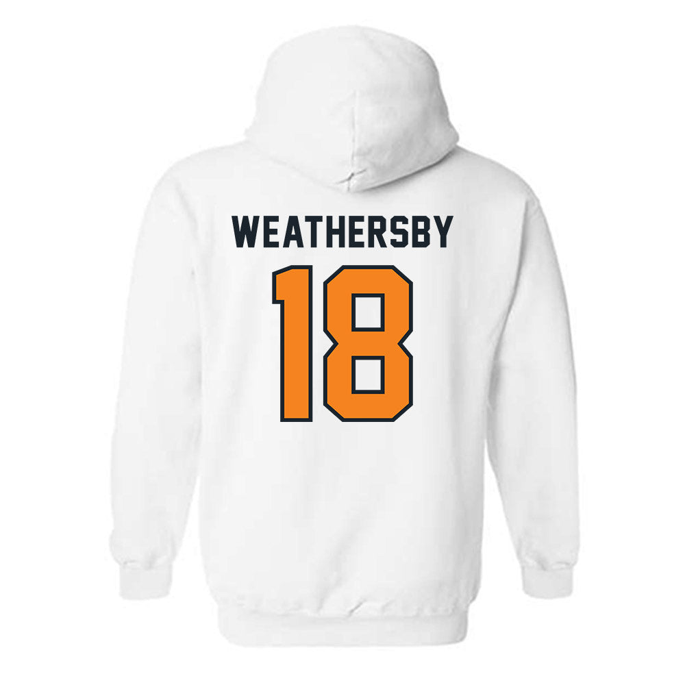 Tennessee - NCAA Football : Tyree Weathersby - Third Saturday White Hooded Sweatshirt-1