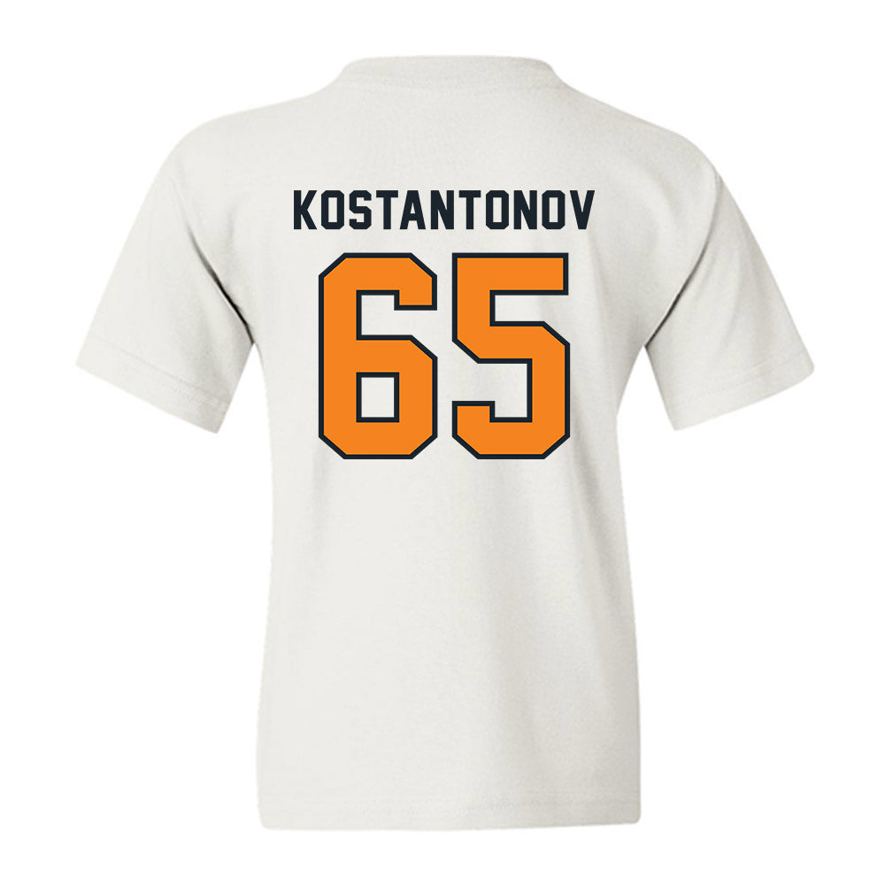 Tennessee - NCAA Football : Michael Kostantonov - Third Saturday White Youth T-Shirt-1