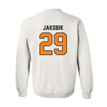 Tennessee - NCAA Football : Jack Henry Jakobik - Third Saturday White Crewneck Sweatshirt-1
