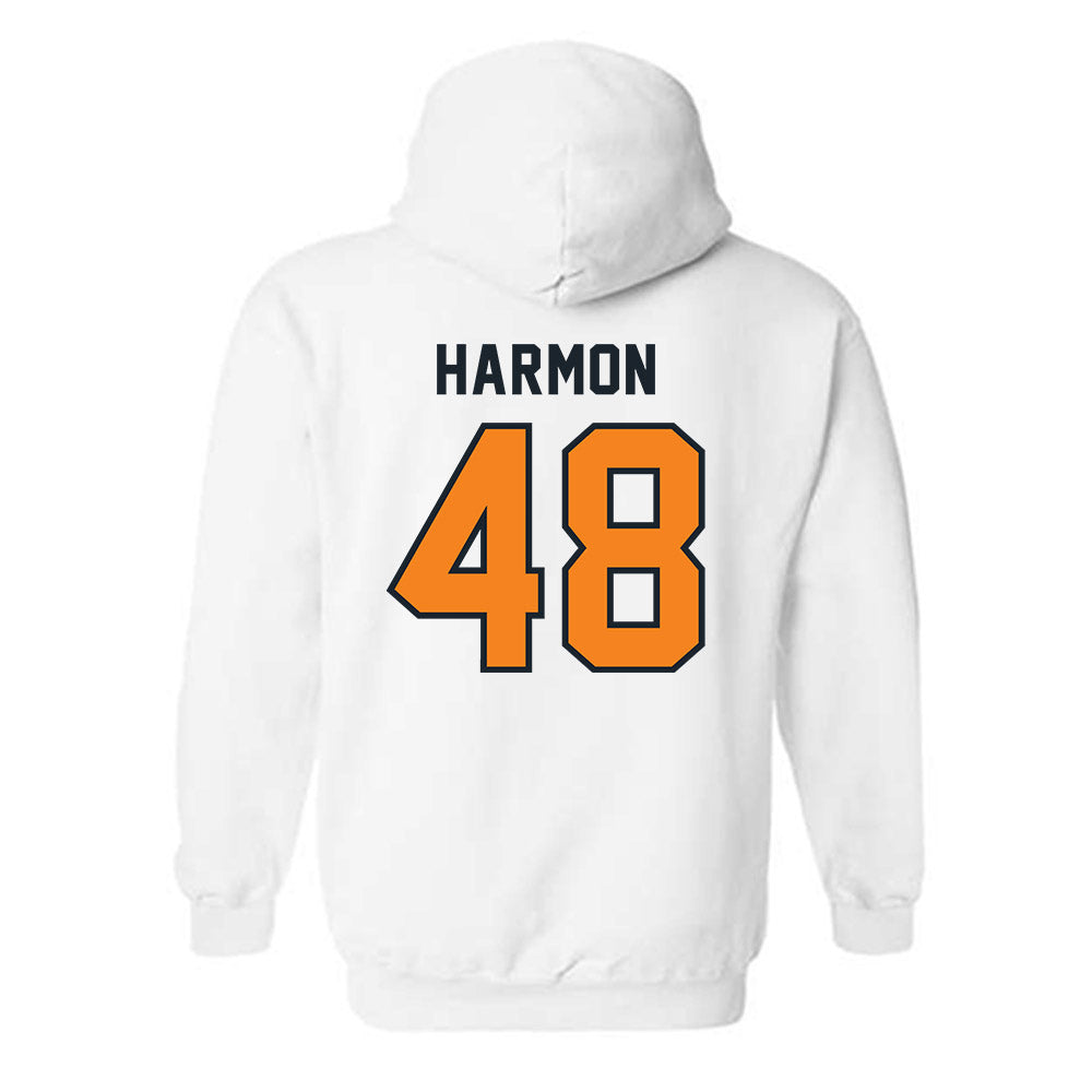 Tennessee - NCAA Football : Jaedon Harmon - Third Saturday White Hooded Sweatshirt-1