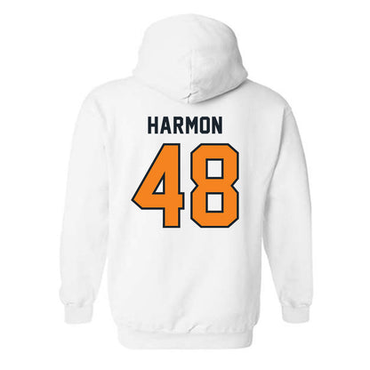 Tennessee - NCAA Football : Jaedon Harmon - Third Saturday White Hooded Sweatshirt-1