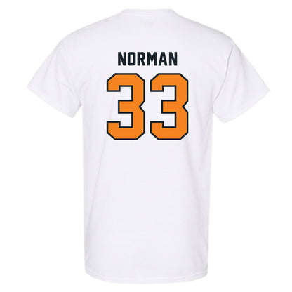 Tennessee - NCAA Football : Jordan Norman - Third Saturday White T-Shirt-1