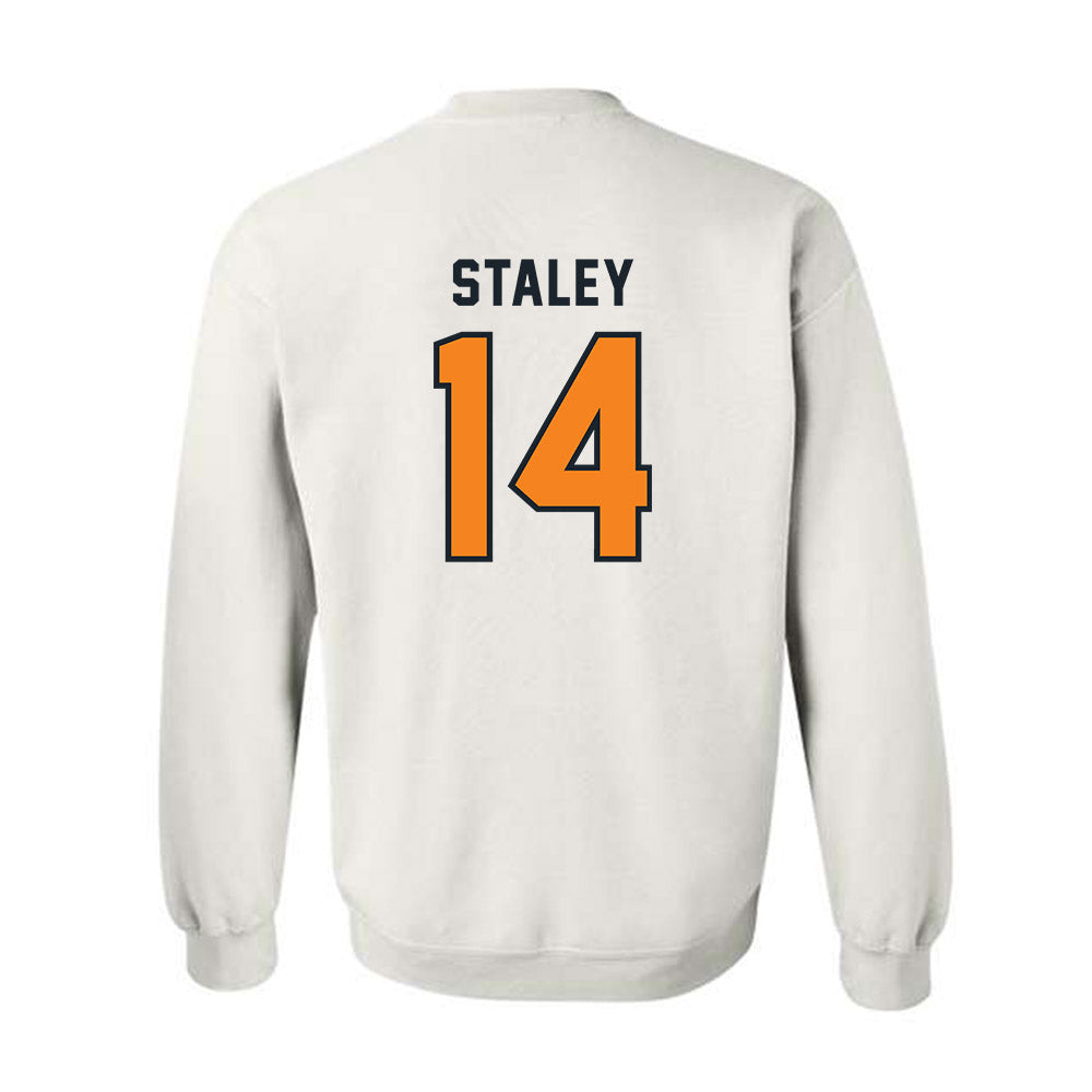 Tennessee - NCAA Football : Braylon Staley - Third Saturday White Crewneck Sweatshirt-1