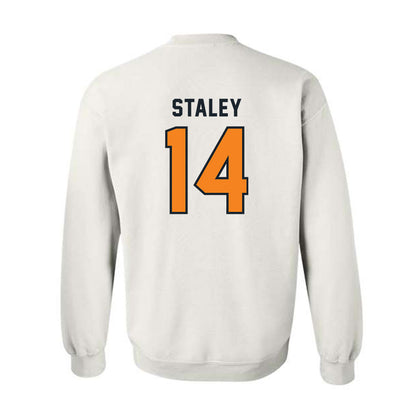 Tennessee - NCAA Football : Braylon Staley - Third Saturday White Crewneck Sweatshirt-1