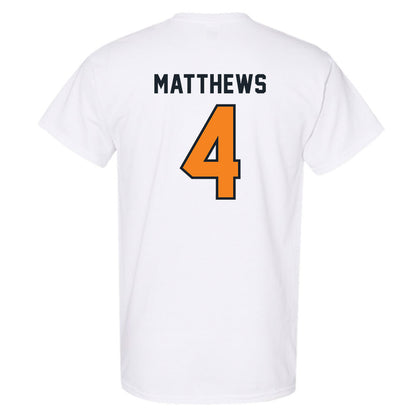 Tennessee - NCAA Football : Mike Matthews - Third Saturday White T-Shirt-1