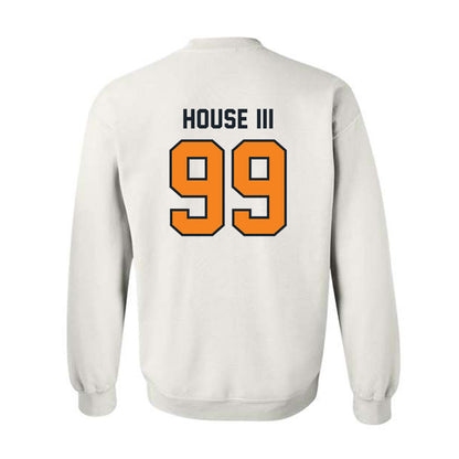 Tennessee - NCAA Football : Charles House III - Third Saturday White Crewneck Sweatshirt-1