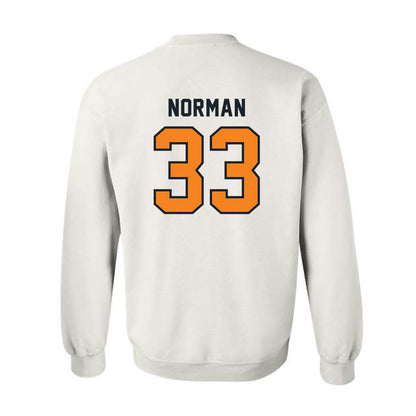 Tennessee - NCAA Football : Jordan Norman - Third Saturday White Crewneck Sweatshirt-1