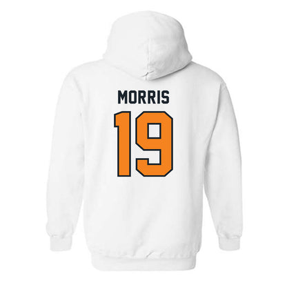 Tennessee - NCAA Football : Daune Morris - Third Saturday White Hooded Sweatshirt-1