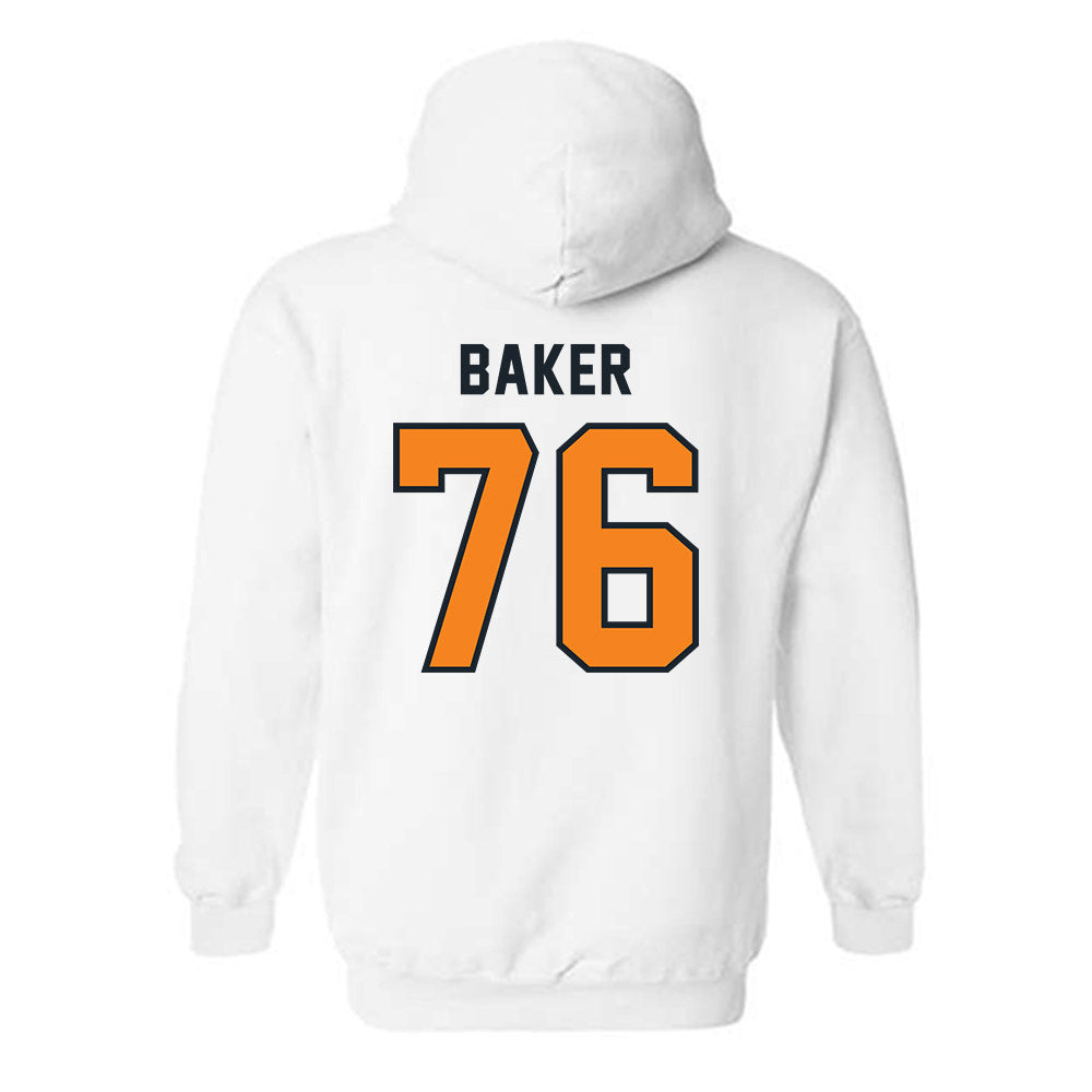Tennessee - NCAA Football : Edward Baker - Third Saturday White Hooded Sweatshirt-1
