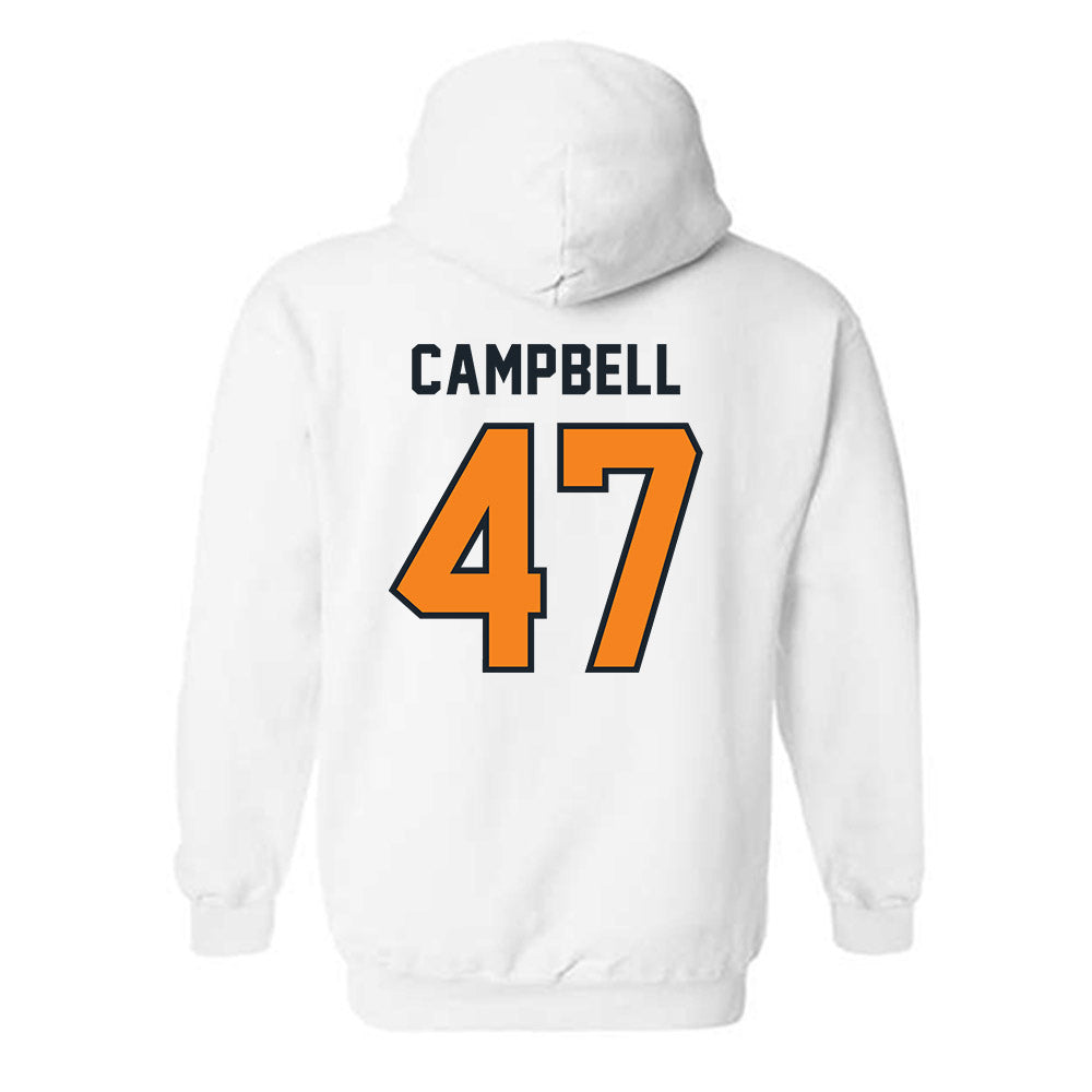 Tennessee - NCAA Football : Isaiah Campbell - Third Saturday White Hooded Sweatshirt-1
