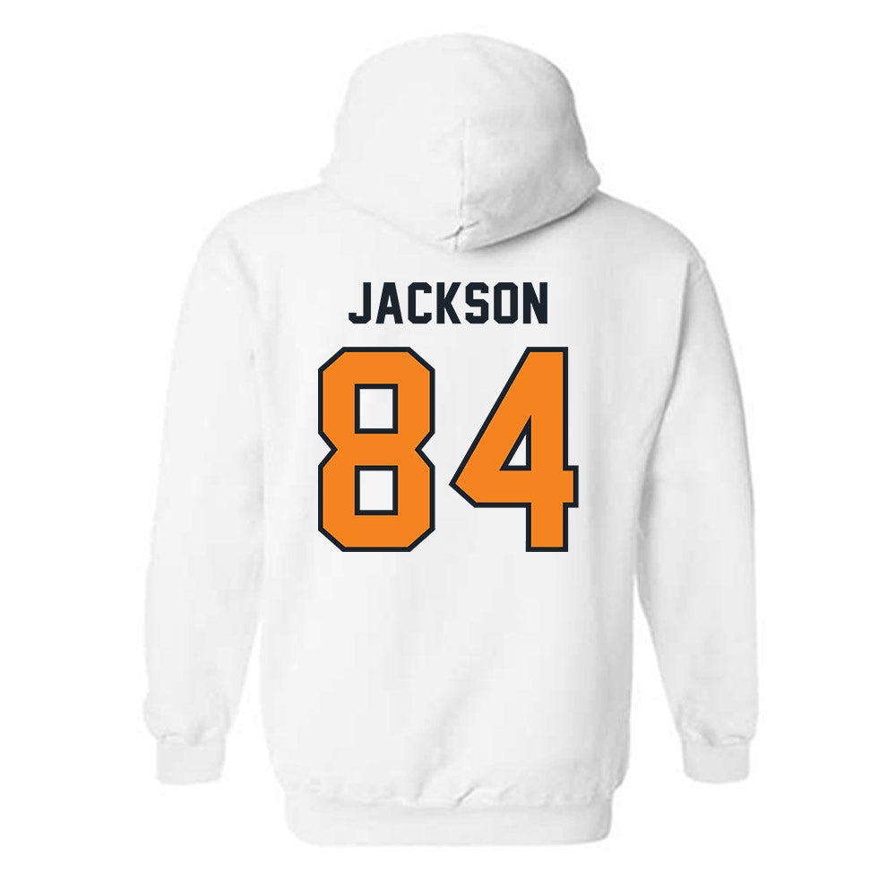 Tennessee - NCAA Football : Radarious Jackson - Third Saturday White Hooded Sweatshirt-1