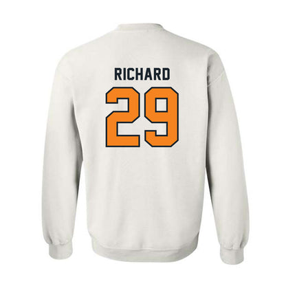 Tennessee - NCAA Football : Jadais Richard - Third Saturday White Crewneck Sweatshirt-1