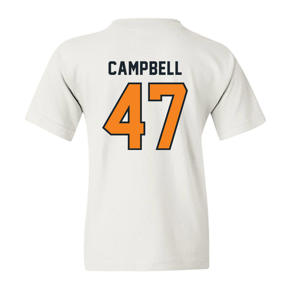 Tennessee - NCAA Football : Isaiah Campbell - Third Saturday White Youth T-Shirt-1
