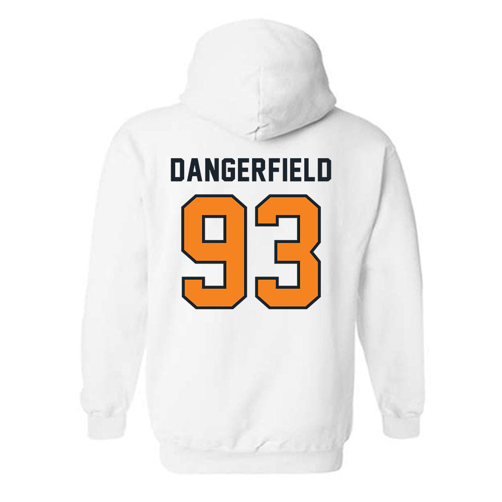 Tennessee - NCAA Football : Grady Dangerfield - Third Saturday White Hooded Sweatshirt-1