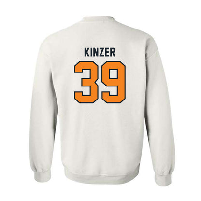 Tennessee - NCAA Football : Malcolm Kinzer - Third Saturday White Crewneck Sweatshirt-1