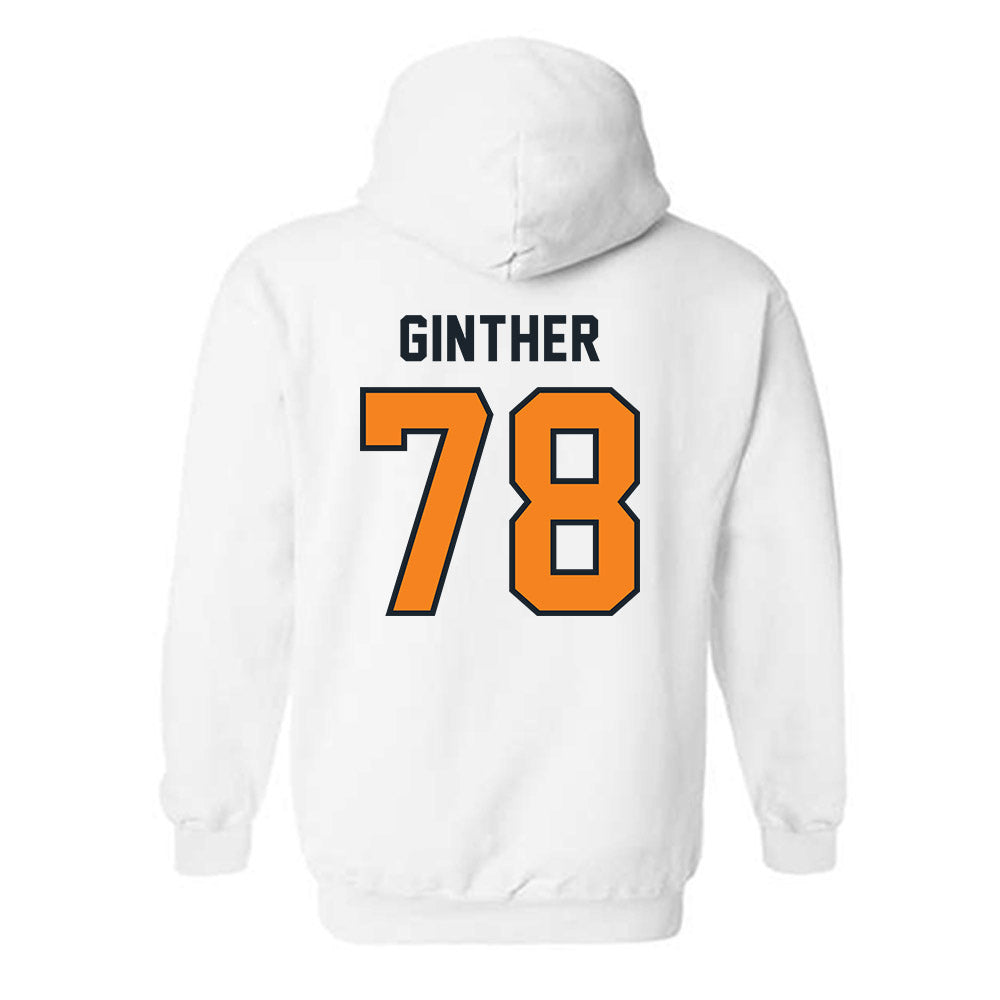 Tennessee - NCAA Football : Gage Ginther - Third Saturday White Hooded Sweatshirt-1