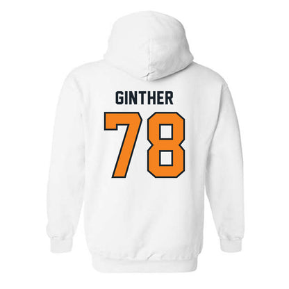 Tennessee - NCAA Football : Gage Ginther - Third Saturday White Hooded Sweatshirt-1