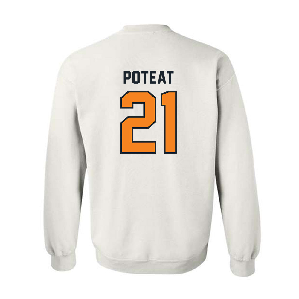 Tennessee - NCAA Football : Tre Poteat - Third Saturday White Crewneck Sweatshirt-1