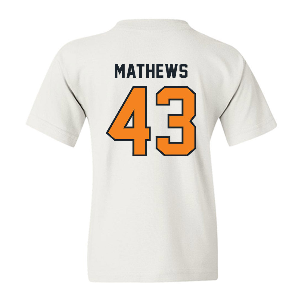 Tennessee - NCAA Football : Jackson Mathews - Third Saturday White Youth T-Shirt-1