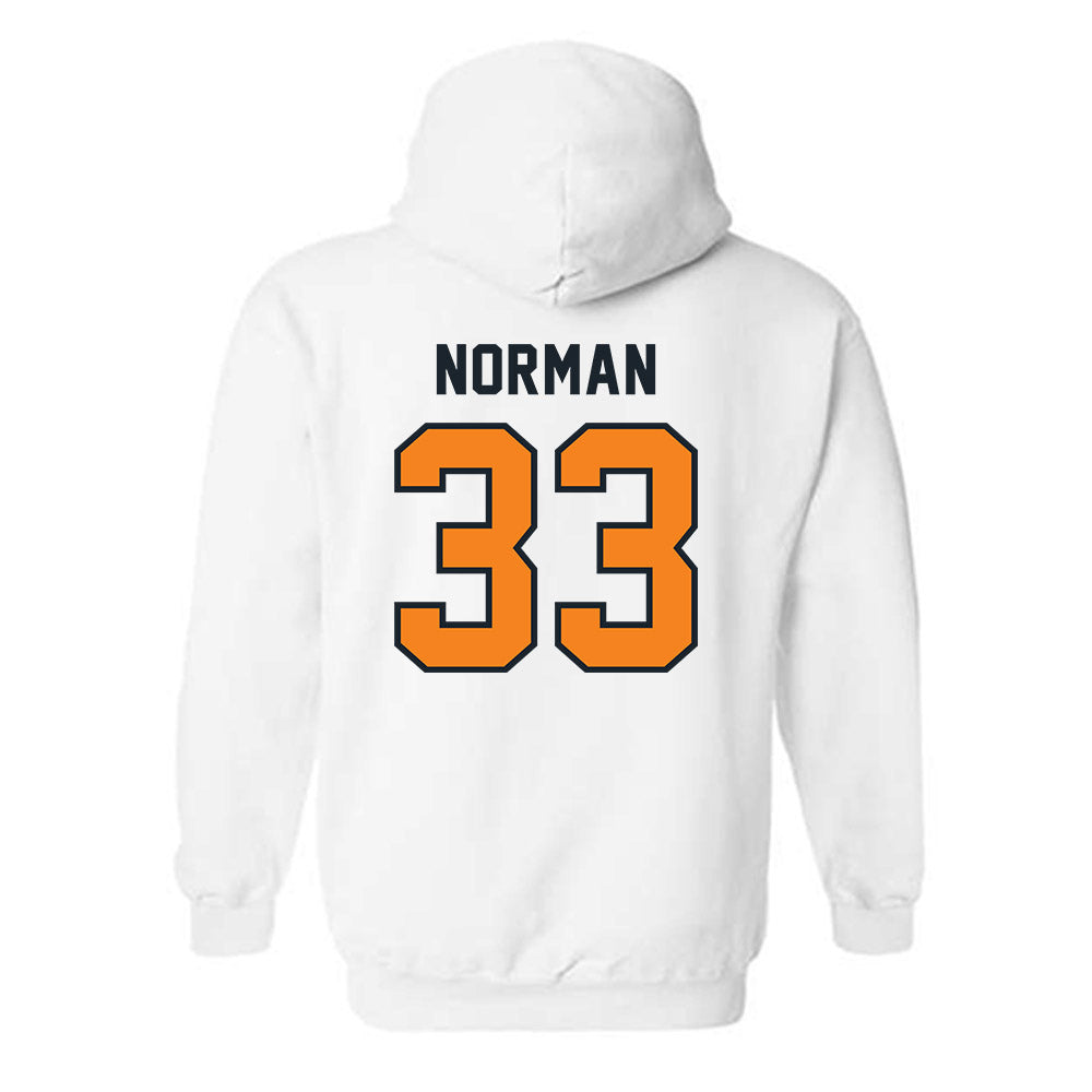 Tennessee - NCAA Football : Jordan Norman - Third Saturday White Hooded Sweatshirt-1