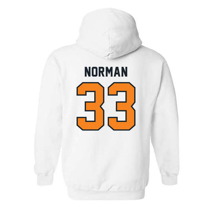 Tennessee - NCAA Football : Jordan Norman - Third Saturday White Hooded Sweatshirt-1