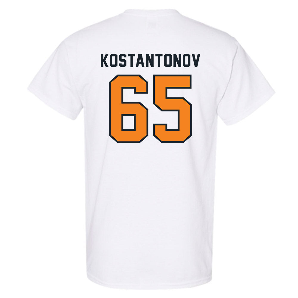 Tennessee - NCAA Football : Michael Kostantonov - Third Saturday White T-Shirt-1