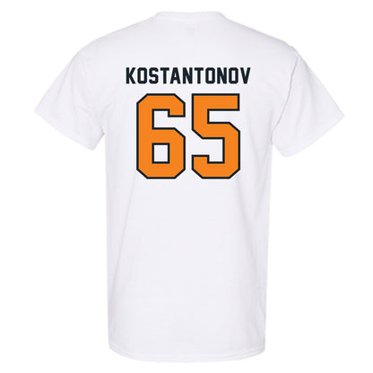 Tennessee - NCAA Football : Michael Kostantonov - Third Saturday White T-Shirt-1