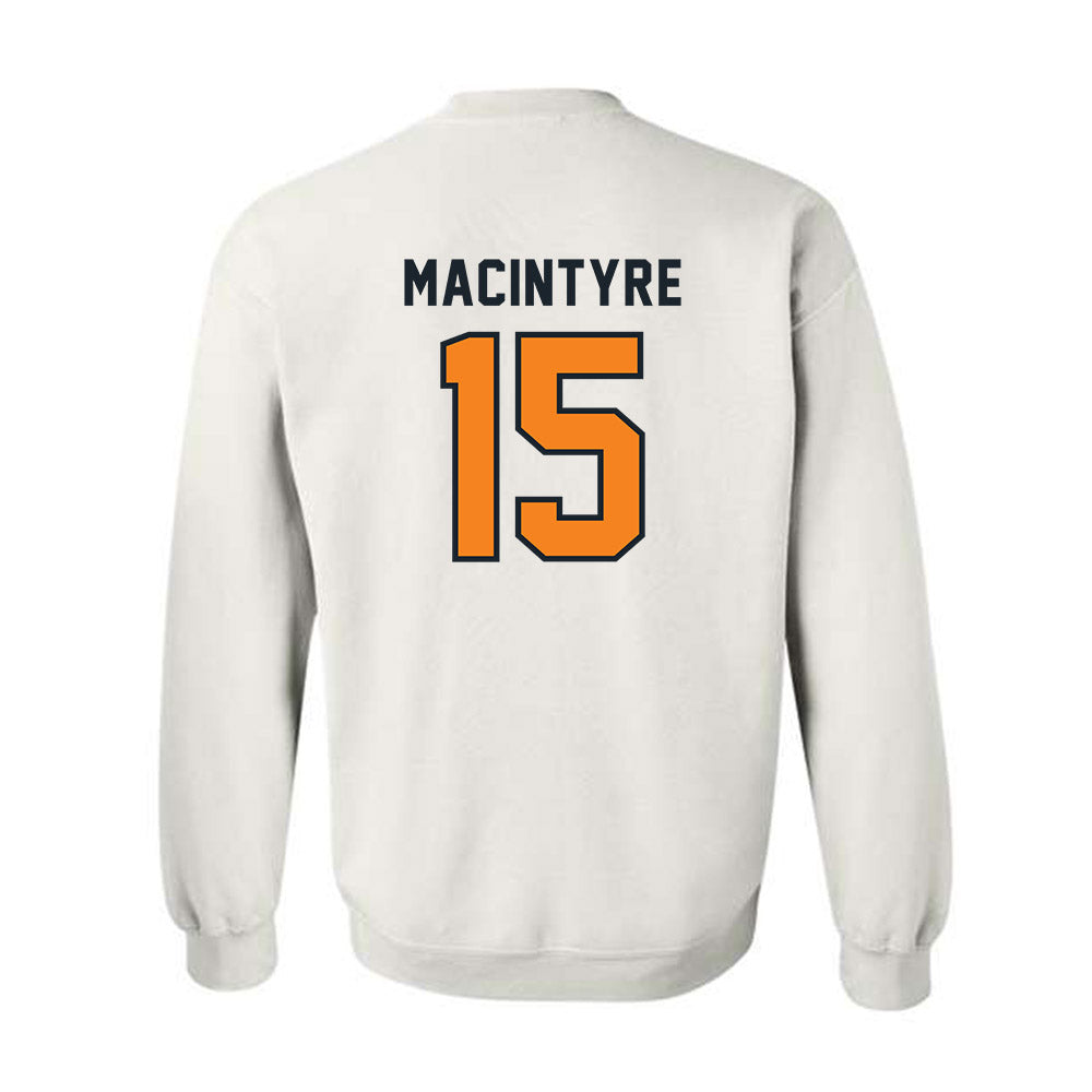 Tennessee - NCAA Football : George MacIntyre - Third Saturday White Crewneck Sweatshirt-1