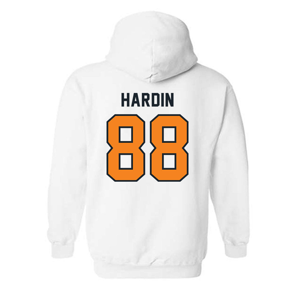 Tennessee - NCAA Football : Deon Hardin - Third Saturday White Hooded Sweatshirt-1