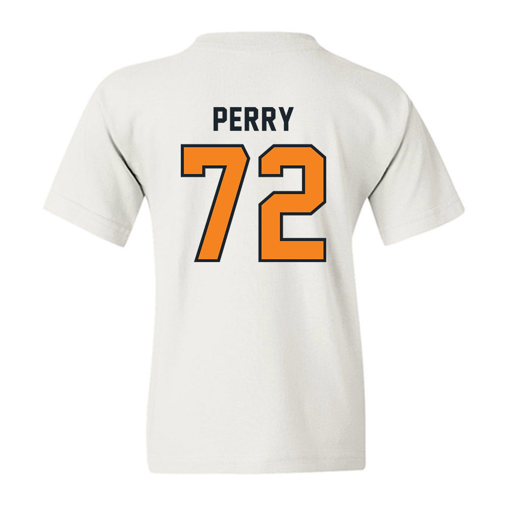Tennessee - NCAA Football : Jesse Perry - Third Saturday White Youth T-Shirt-1
