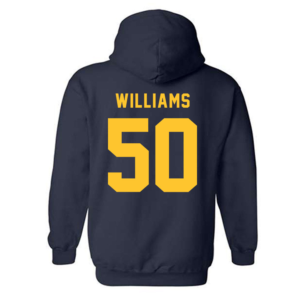 Allegheny - NCAA Baseball : Caden Williams - Classic Shersey Hooded Sweatshirt-1