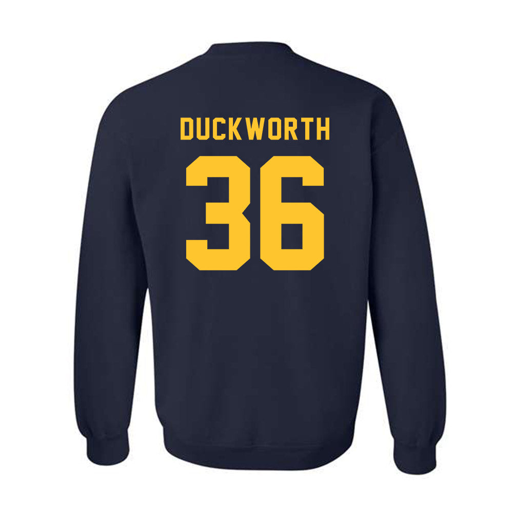 Allegheny - NCAA Baseball : Luke Duckworth - Classic Shersey Crewneck Sweatshirt-1