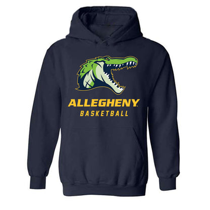 Allegheny - NCAA Men's Basketball : Pijus Latauskas - Classic Shersey Hooded Sweatshirt-0