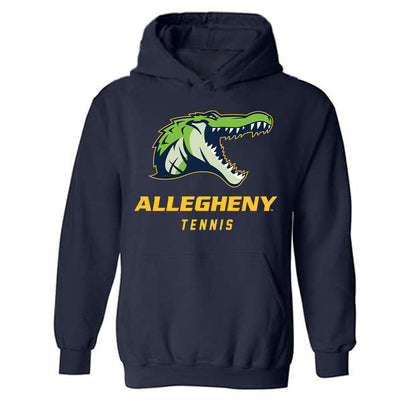 Allegheny - NCAA Women's Tennis : Emiliia Grydnieva - Classic Shersey Hooded Sweatshirt-0