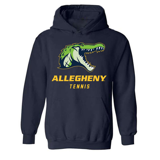 Allegheny - NCAA Women's Tennis : Emiliia Grydnieva - Classic Shersey Hooded Sweatshirt-0