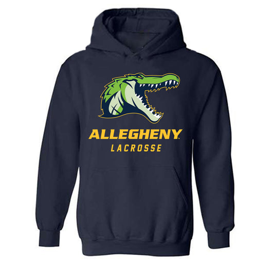 Allegheny - NCAA Women's Lacrosse : Desiree Morin - Classic Shersey Hooded Sweatshirt-0