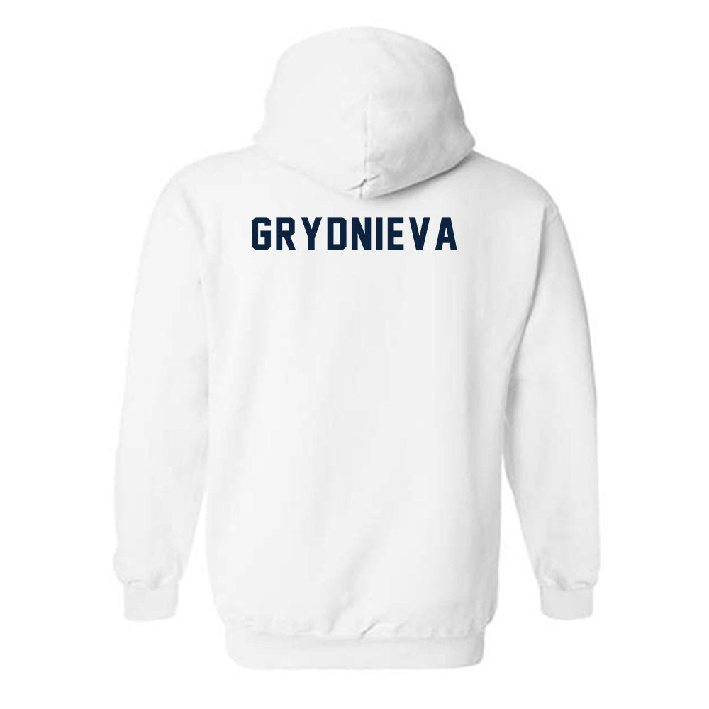 Allegheny - NCAA Women's Tennis : Emiliia Grydnieva - Classic Shersey Hooded Sweatshirt-1