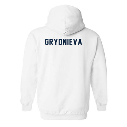 Allegheny - NCAA Women's Tennis : Emiliia Grydnieva - Classic Shersey Hooded Sweatshirt-1