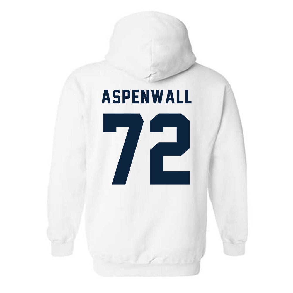 Allegheny - NCAA Men's Lacrosse : Austin Aspenwall - Classic Shersey Hooded Sweatshirt-1