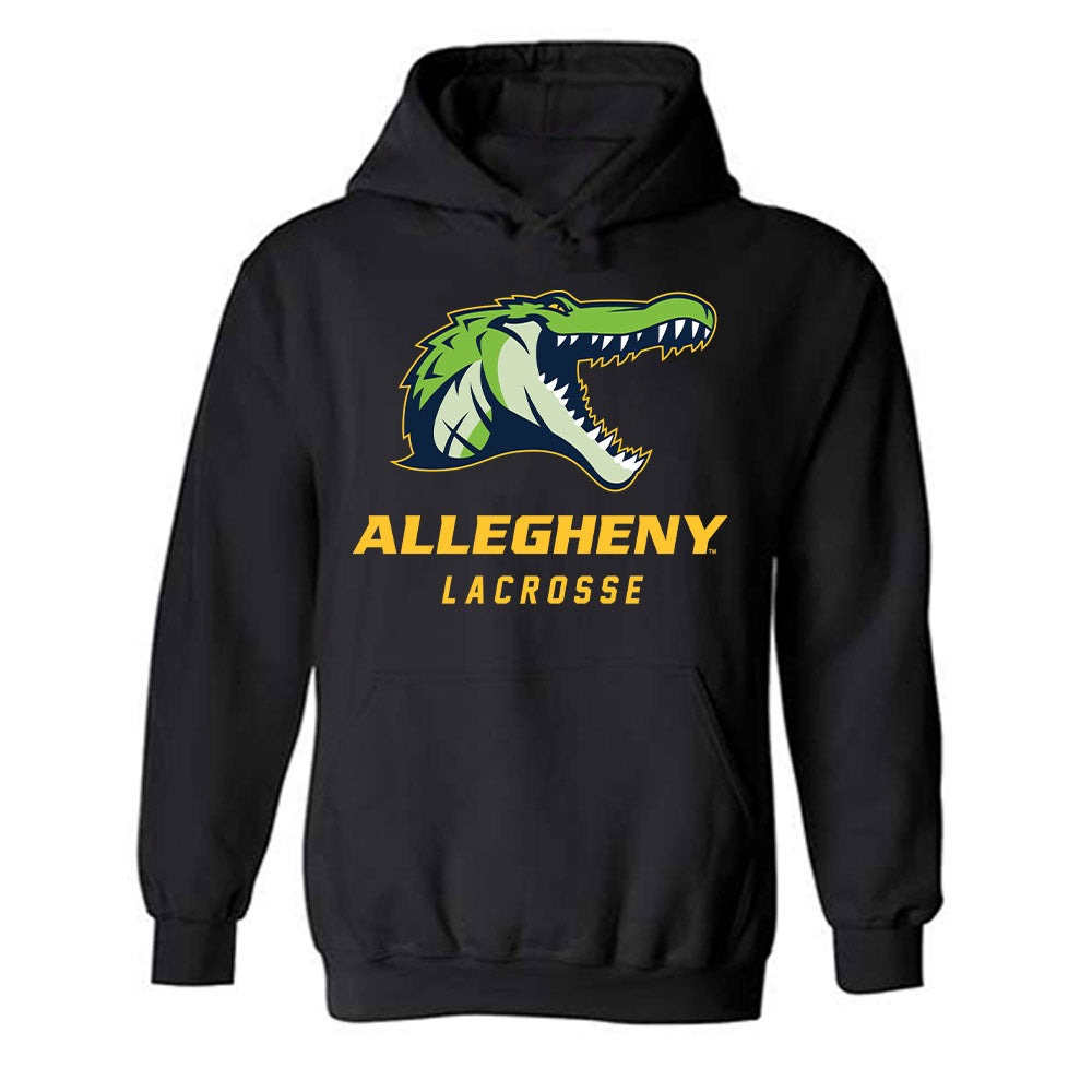 Allegheny - NCAA Women's Lacrosse : Desiree Morin - Classic Shersey Hooded Sweatshirt-0