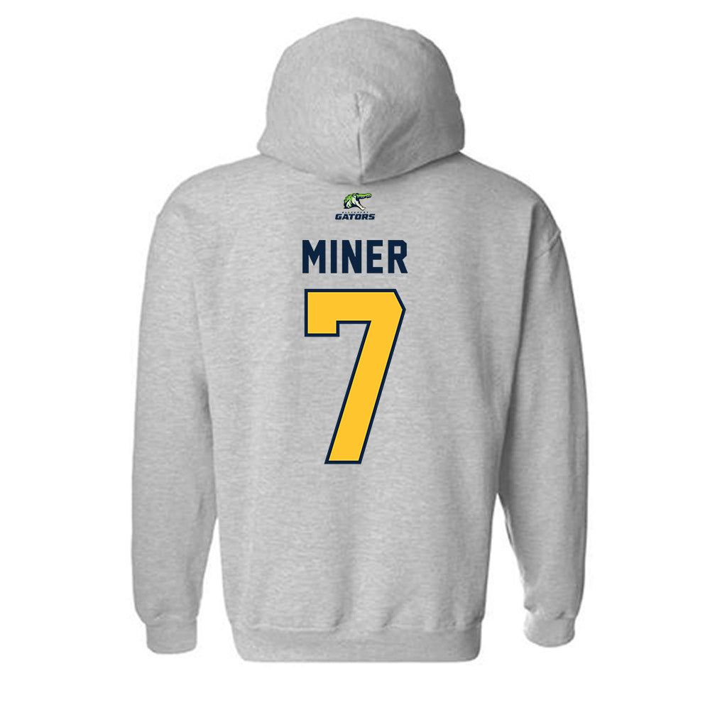Allegheny - NCAA Baseball : Zach Miner - Classic Shersey Hooded Sweatshirt-1
