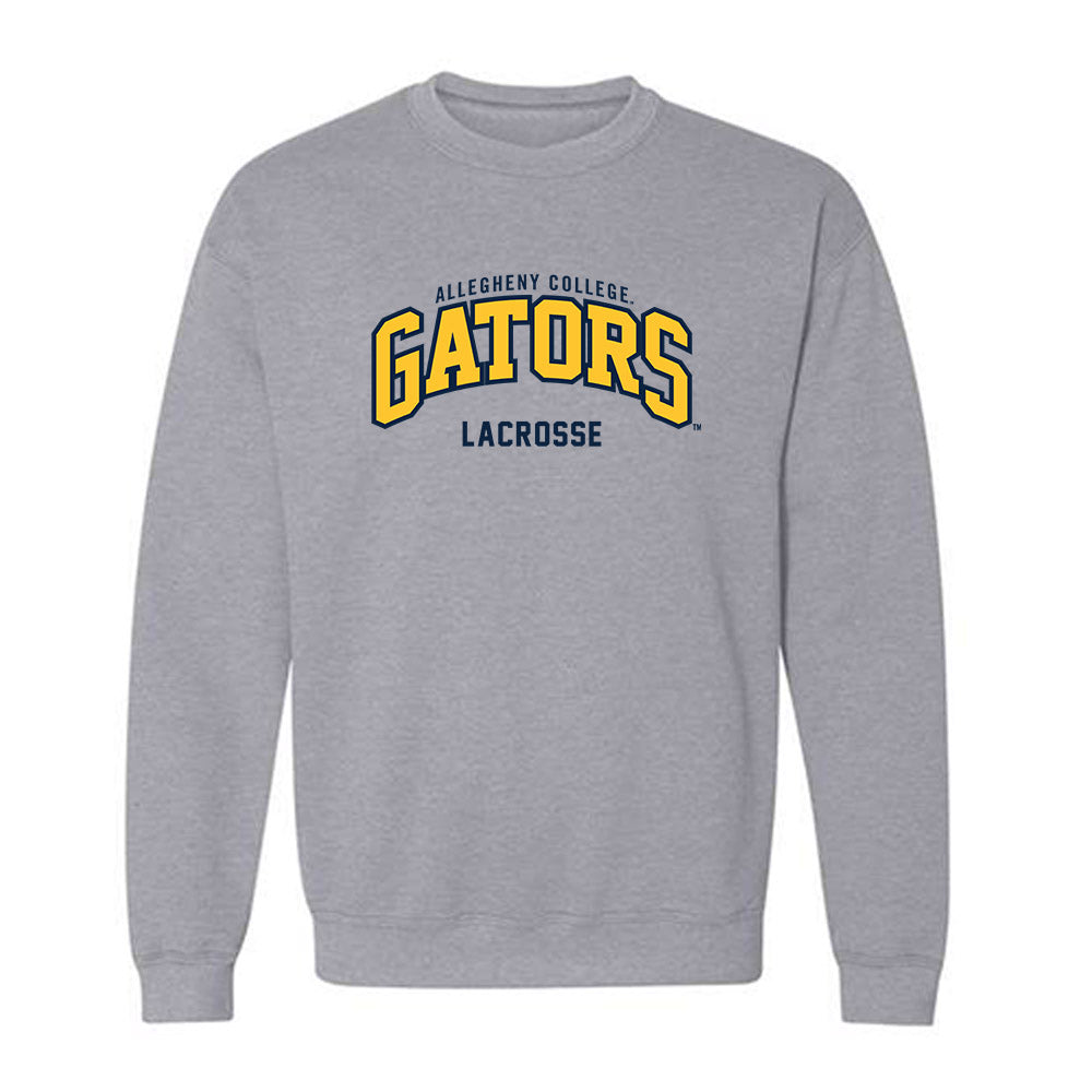 Allegheny - NCAA Women's Lacrosse : Desiree Morin - Classic Shersey Crewneck Sweatshirt-0