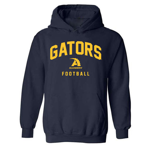 Allegheny - NCAA Football : Cortlon Campbell - Classic Shersey Hooded Sweatshirt-0