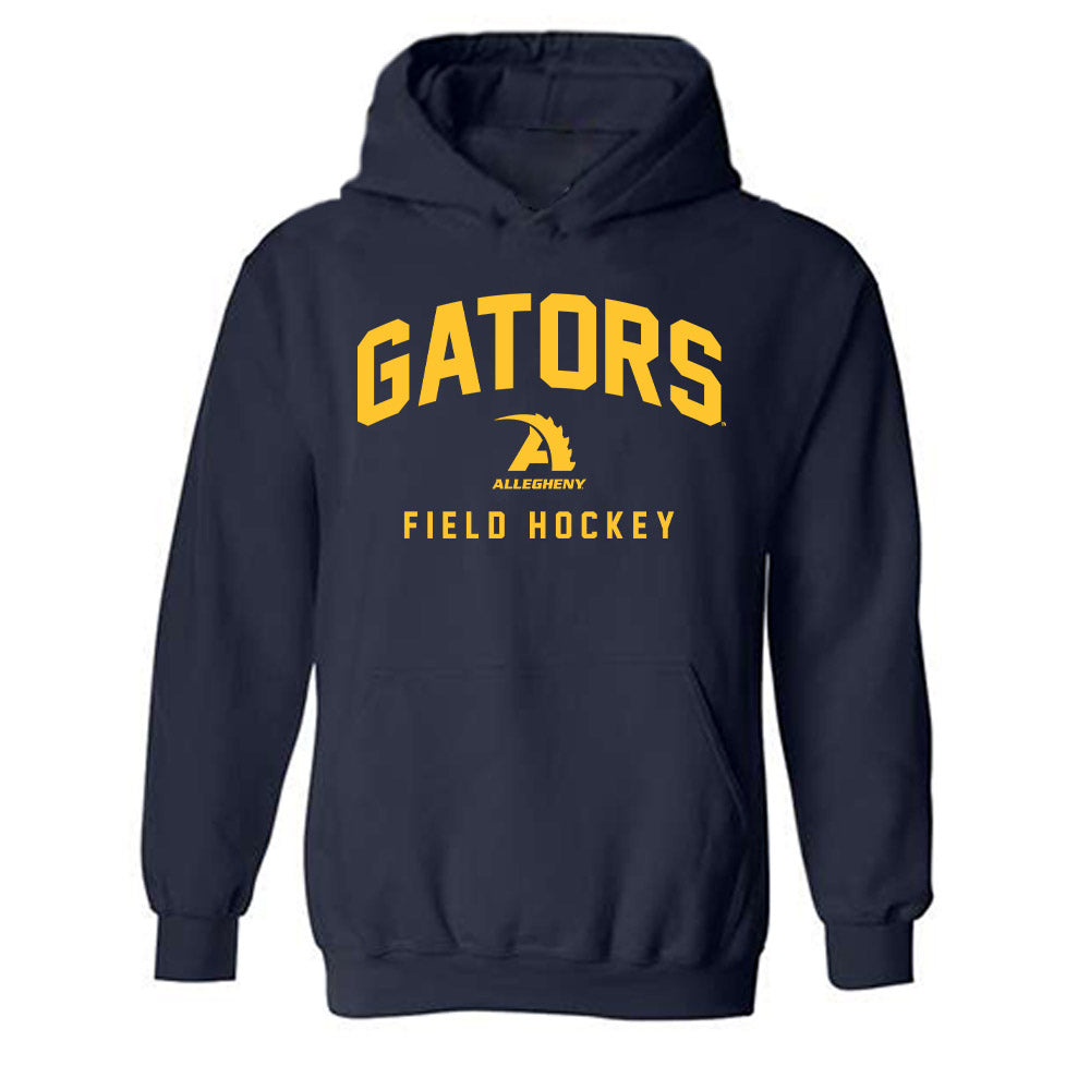 Allegheny - NCAA Women's Field Hockey : Sienna Minnick - Classic Shersey Hooded Sweatshirt-0