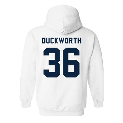 Allegheny - NCAA Baseball : Luke Duckworth - Classic Shersey Hooded Sweatshirt-1