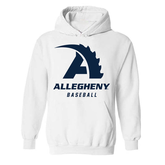 Allegheny - NCAA Baseball : Luke Duckworth - Classic Shersey Hooded Sweatshirt-0