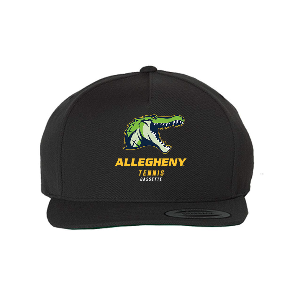 Allegheny - NCAA Women's Tennis : Gabrielle Bassette - Snapback Hat-0