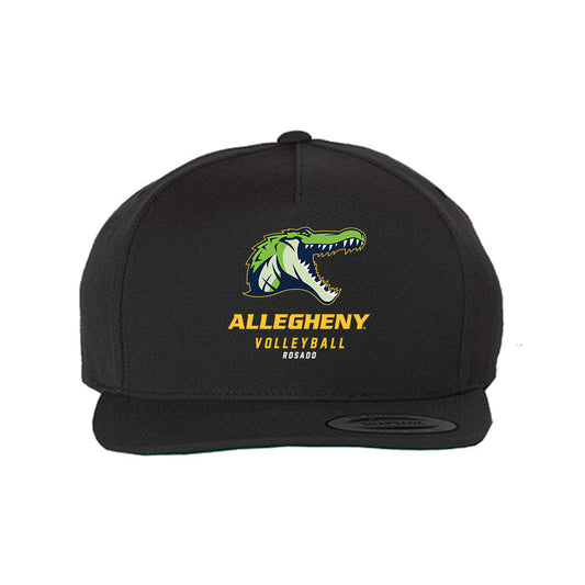Allegheny - NCAA Women's Volleyball : Valeria Rosado - Snapback Hat-0